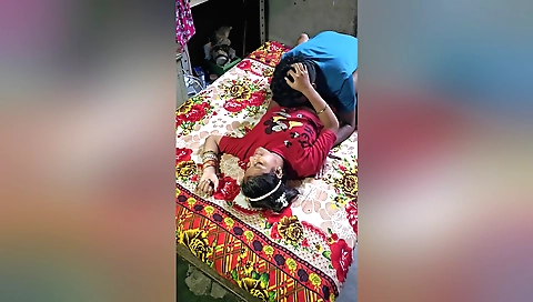 Indian girl and her friend is playing with her pussy