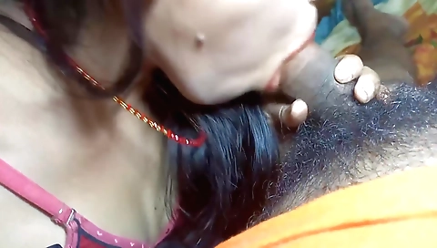 Indian babe gets fucked by her stepfather in a homemade vid