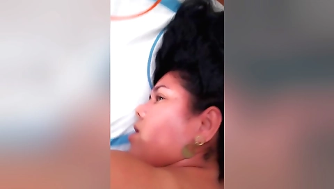 Ass teased and butt loaded with cum in homemade pov video