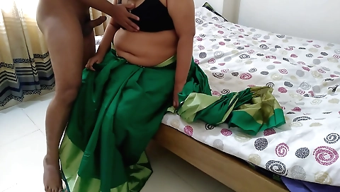 Indian mom fucked by stepson in homemade sex video