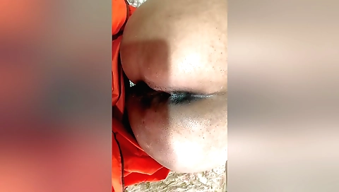 Hairy bhabhi is on web camera taking self in hot pov