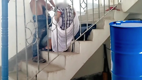 Indian brunette student girl gets wet while teacher is teaching