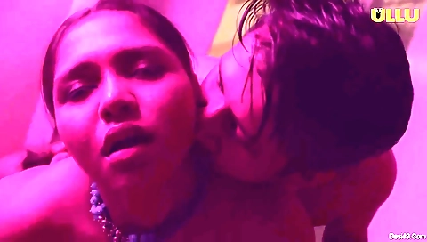 Brunette babe in call center phone line gets dialed