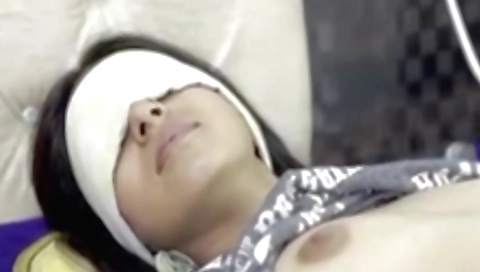 Indian brunette girl shows her body in a beautiful hd video