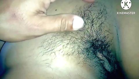 Hairy step-brother is getting a hard-core creampie