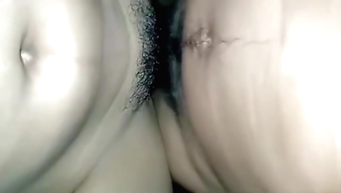 Indian woman has her hairy pussy pounded by a black dude