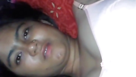 Amateur brunette milf fucks a man in a hot bedroom