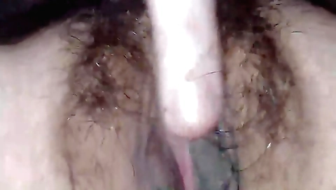 Young brunette 18 year old girl is giving a blowjob