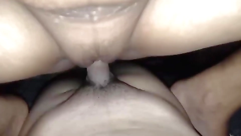 Indian wife cunnilingus in a webcam vid on her cunny