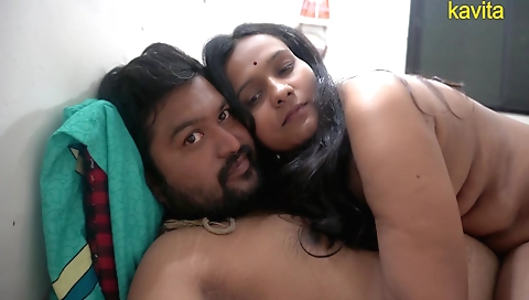 Indian brunette with hairy pussy gets her pussy fucked
