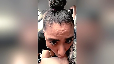 Indian brunette gets fucked in a white blouse and shorts