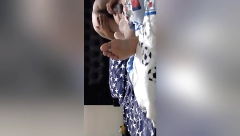 Hot guy is fucked in his bedroom on a hot sex video