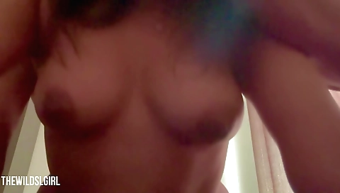 Brunette babe 18+ gets screwed on the bed by her stepdad