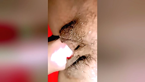 Indian girl gets a handjob and she gets her pussy fucked