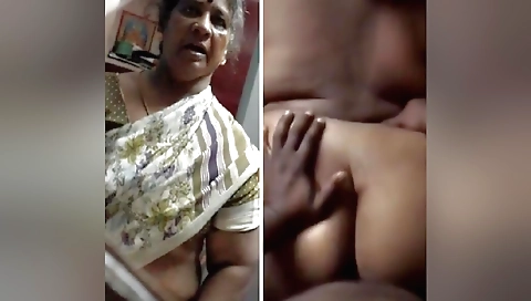 Indian granny fucks her big ass in amateur pov video