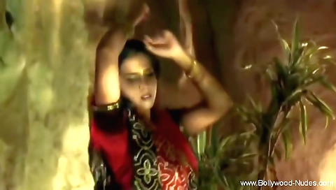 Indian Dancer Sensual Movements From Asia Experience