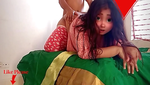 Indian brunette gets to have sex with ex-boyfriend