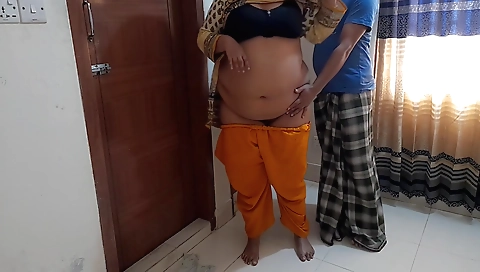 Indian girl with big boobs fucked by a webcam lover