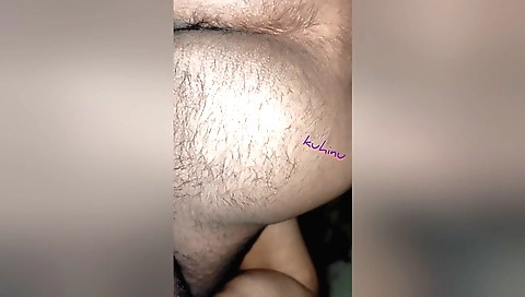 Indian school teacher in sexy shorts riding in the rain