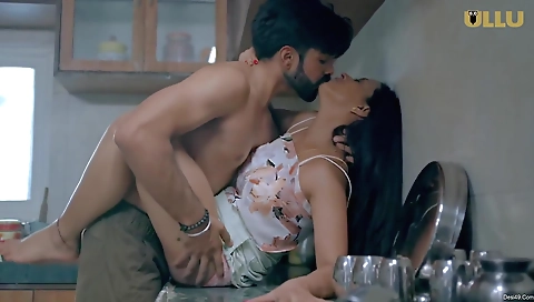 Brunette with nice body and natural tits is on the phone