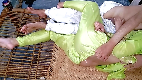 Indian bhabhi gets banged by her husband and stepbrother