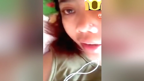 Sexy indian teen shows her big pink pussy webcam video