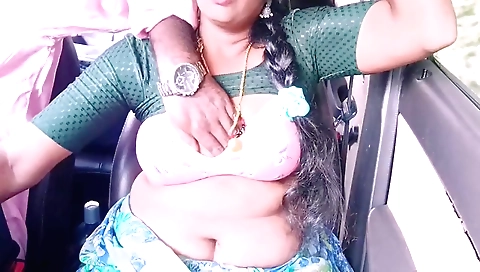 Indian chick has a long hair and large tits in a porn clip