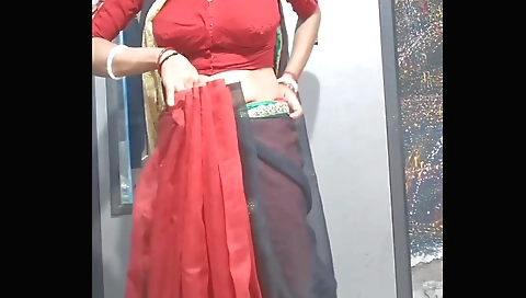 Indian girl makes her stepbrother happy with doggy style