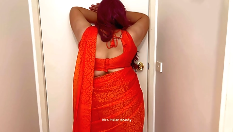 Indian wife with a big ass fucks her stepbrother-in-law