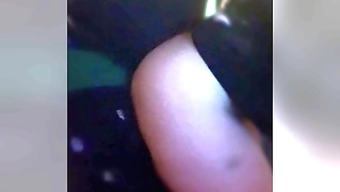 Cute babe in tiny panty shows her pussy during webcam vid