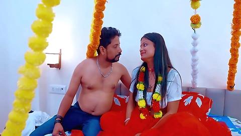 Indian woman fucked by her husband's friend and his stepdaughter