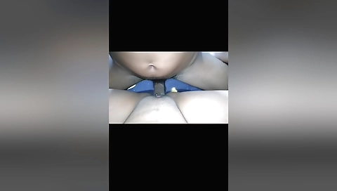 Hot girl 18+ sucks a dick and gets on the bed to finger her pussy