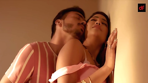 Cute brunette milf enjoys old and young with her young lover