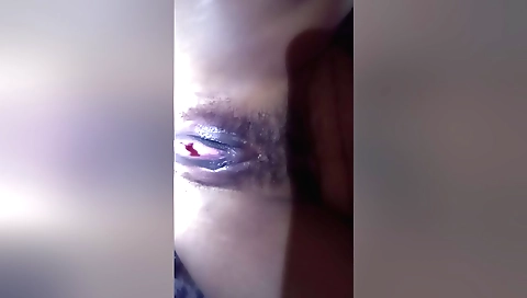 Hot amateur Indian girl with a hairy bush gets fucked