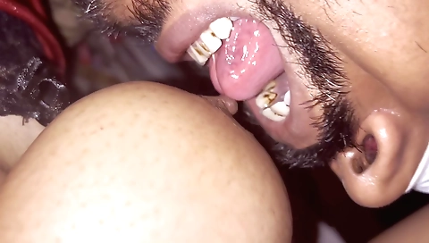 Hot teen in the homemade film showing sexy body and moaning