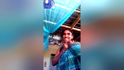 Today Exclusive- Cute Village Girl Showing Her Boobs