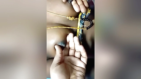 Indian girl in a tight tight video has her cunt and twat opened