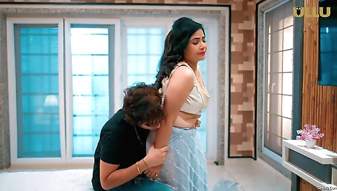 Very good milf with a very good body enjoys sex with a young man