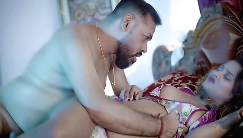 Indian stepfather in suit punishes his young daughter