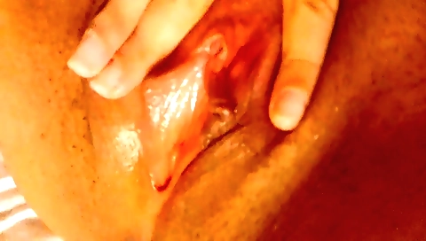 Hot girl makes you feel hot when she takes it inside