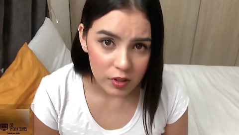 Indian with tattoos is having sex with her stepbro