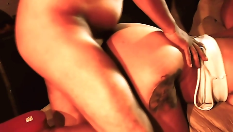 Indian girl with a tattooed body getting fucked by a guy