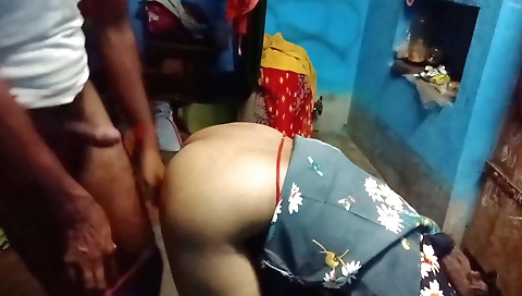 Handjob by a milf with big tits in a horny amateur video