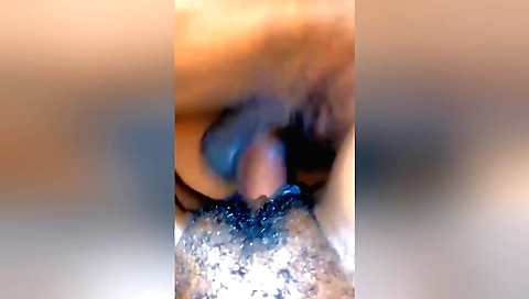 Hot amateur blonde with hairy pussy in hd sex with her man