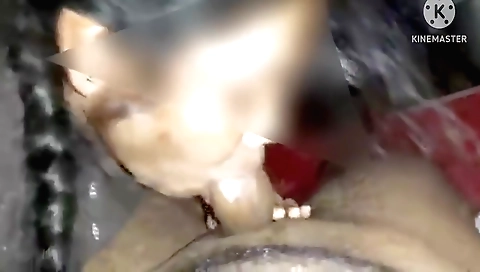 Horny brunette 18+ porn clip showing me sucking it