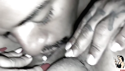 Indian amateur brunette caught her married boss masturbating