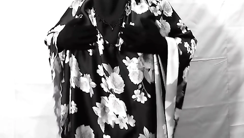 Indian girl making a first porn video on her camera