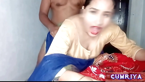 Indian wife loves to fuck her big ass and big tits lover