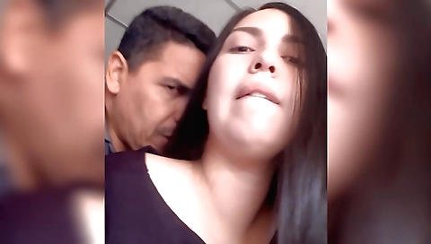 Indian whore fucks a neighbor's neighbor in the living room