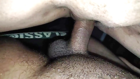 Indian stepsister-inlaw left in pov in the living room